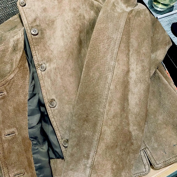 COMFY SUEDE JACKET - Picture 4 of 9